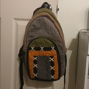 Hemp backpack - only used a few times!